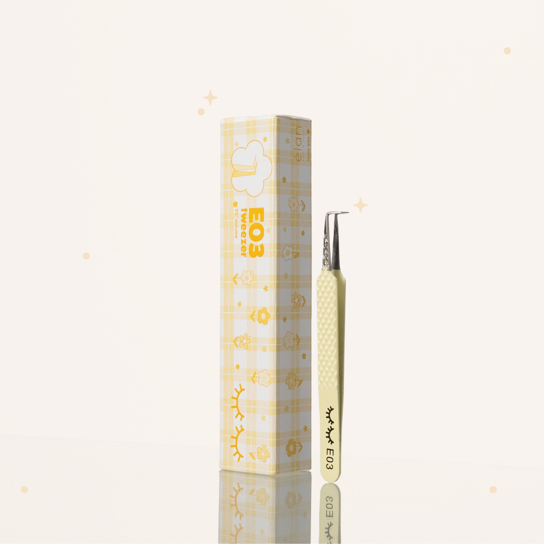 90 degree volume tweezers