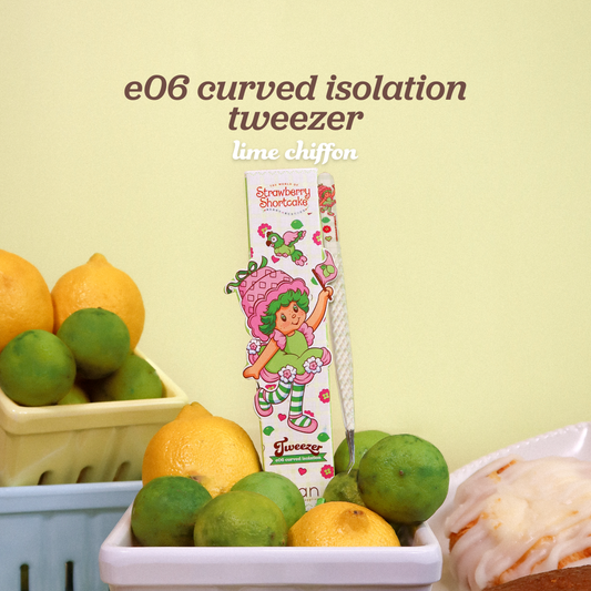 STRAWBERRY SHORTCAKE e06 curved isolation tweezer