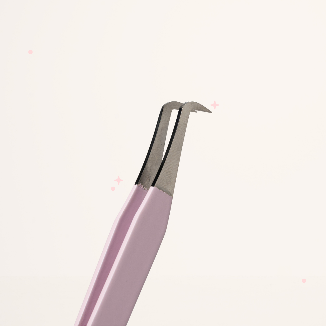 90 degree volume tweezers