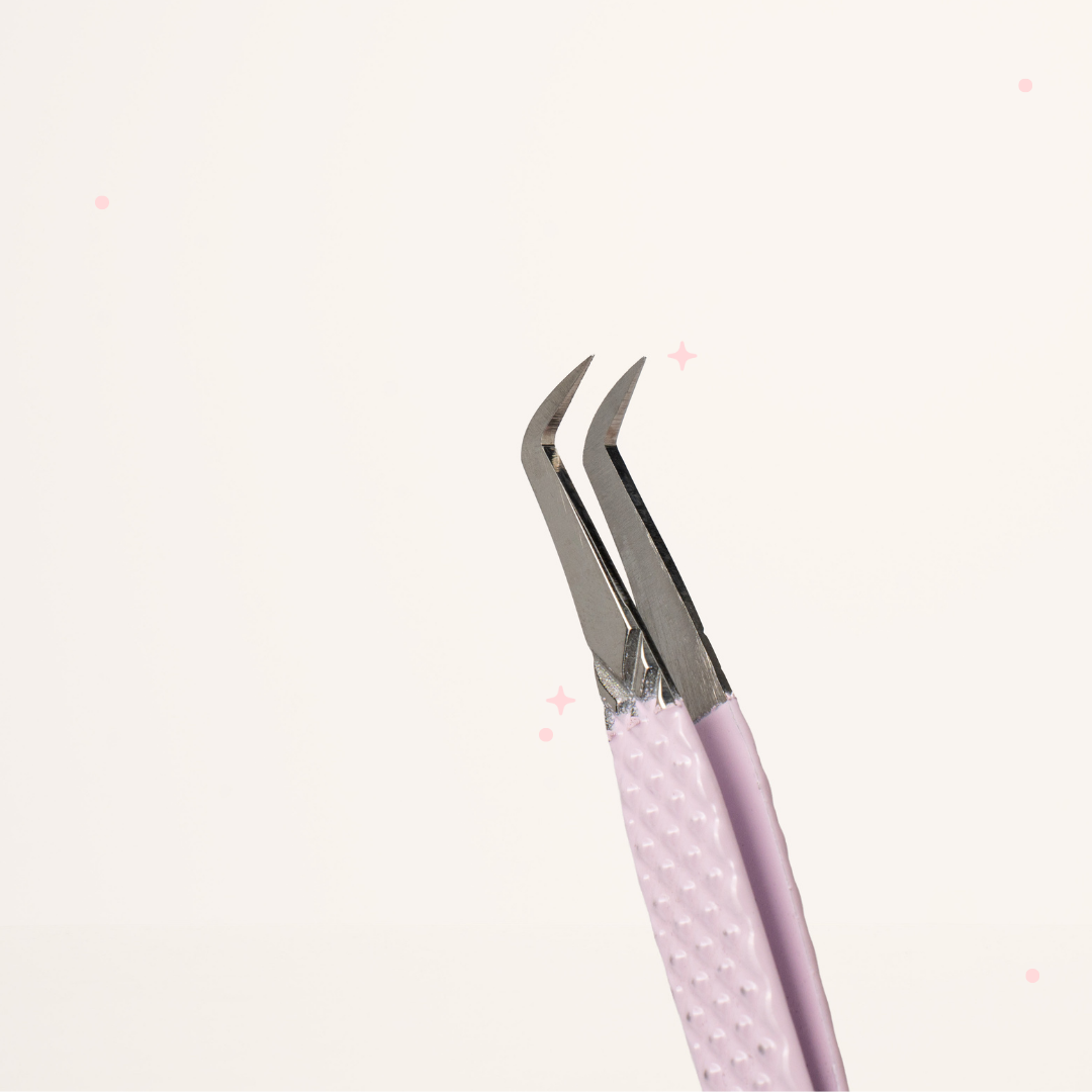 90 degree volume tweezers