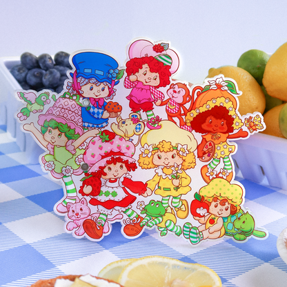 STRAWBERRY SHORTCAKE XL lash tiles