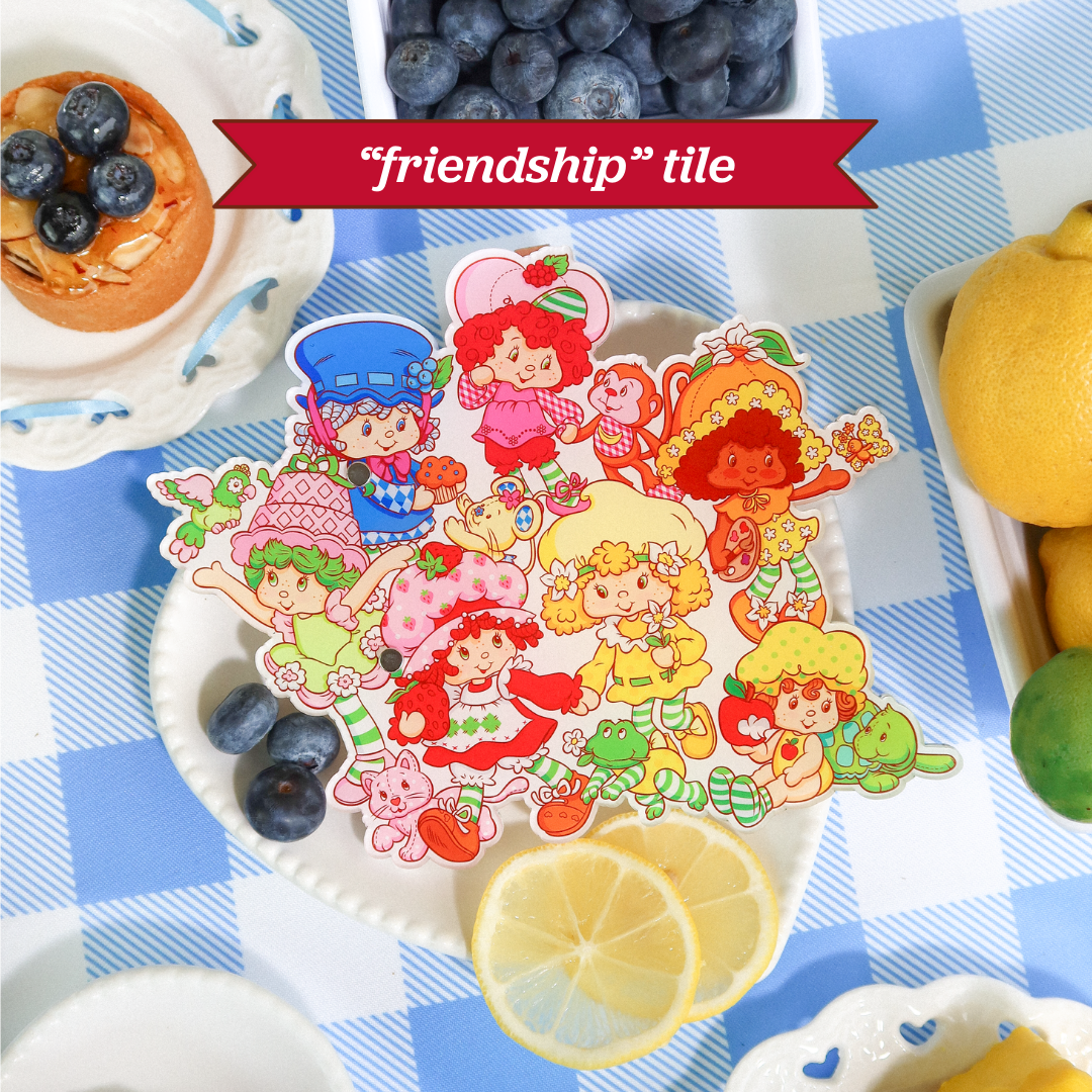 STRAWBERRY SHORTCAKE XL lash tiles