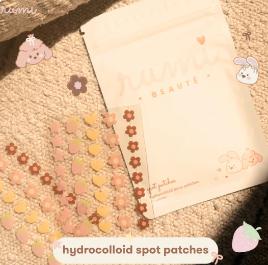 rumi hydrocolloid spot patches (72 ct)