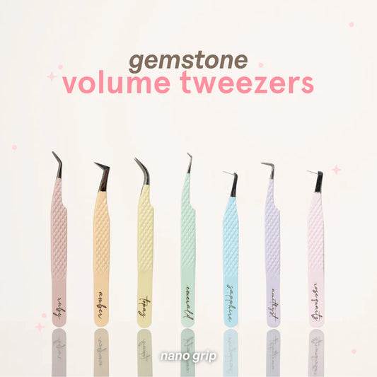 GEMSTONE: nano grip VOLUME tweezer