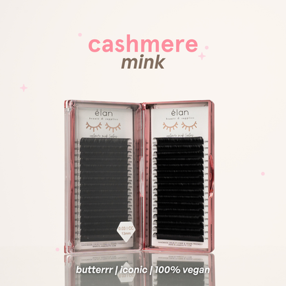 0.03 CASHMERE MINK lash trays 💫