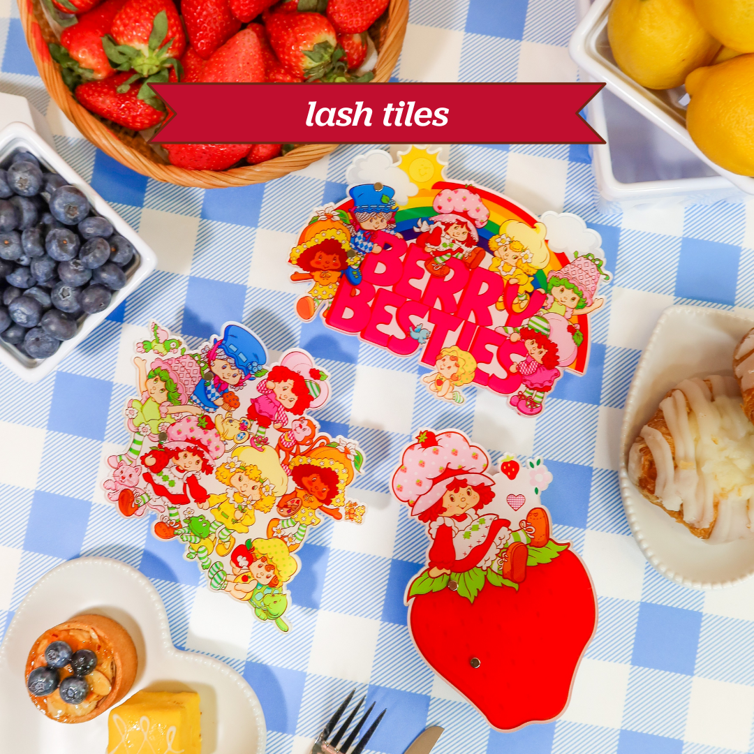 STRAWBERRY SHORTCAKE XL lash tiles