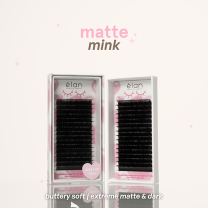 0.05 MATTE MINK lash tray 💞