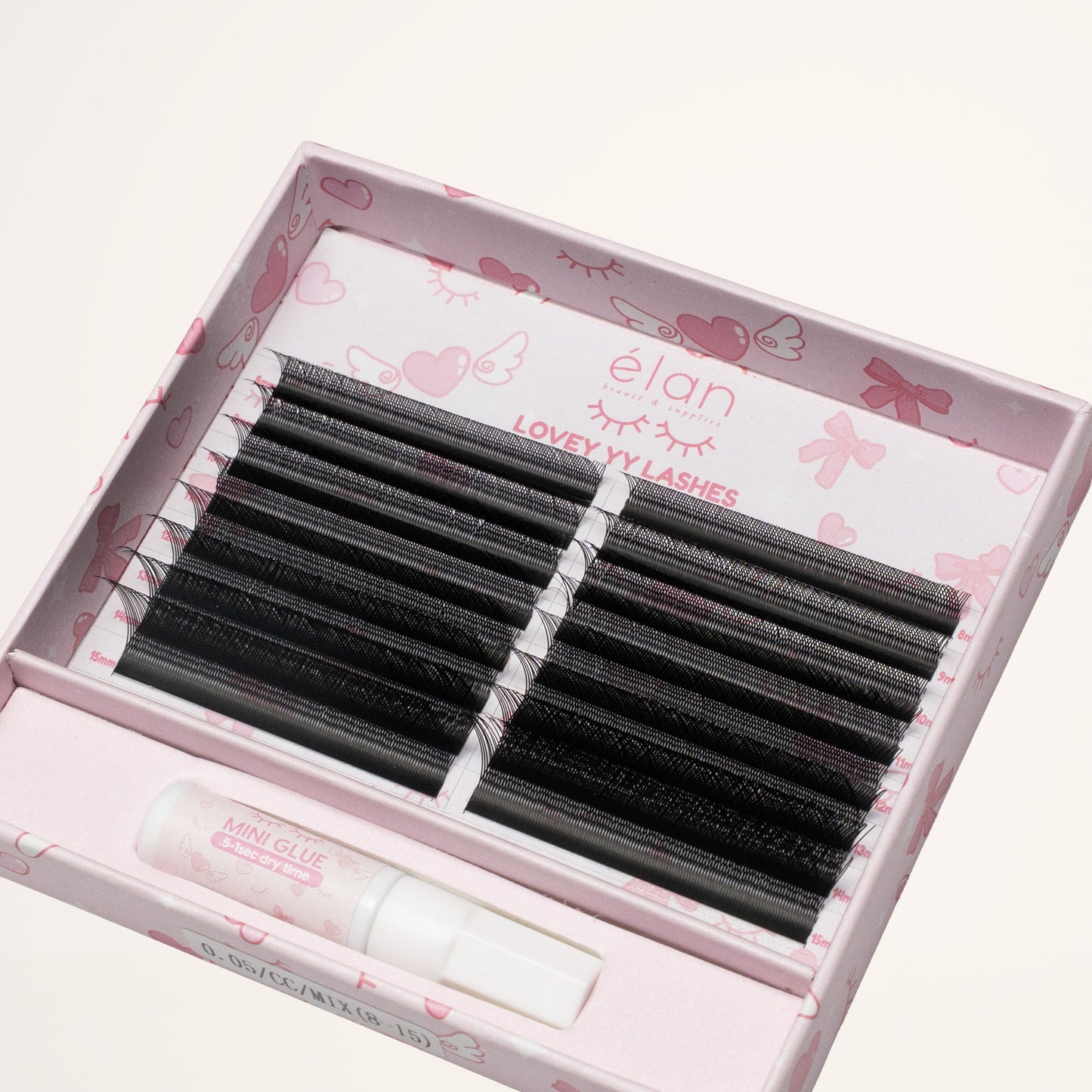 lovey YY lashes (+1 mini adhesive)