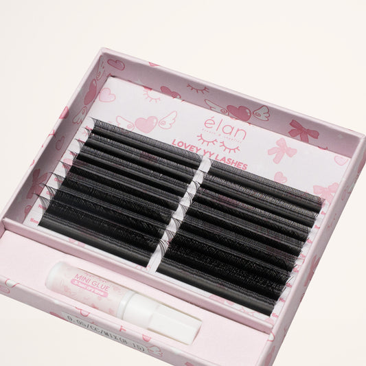 lovey YY lashes (+1 mini adhesive)