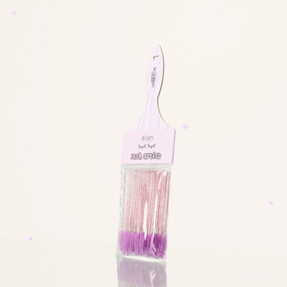 PAINT BRUSH sparkly mascara wand spoolie