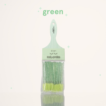 PAINT BRUSH sparkly mascara wand spoolie