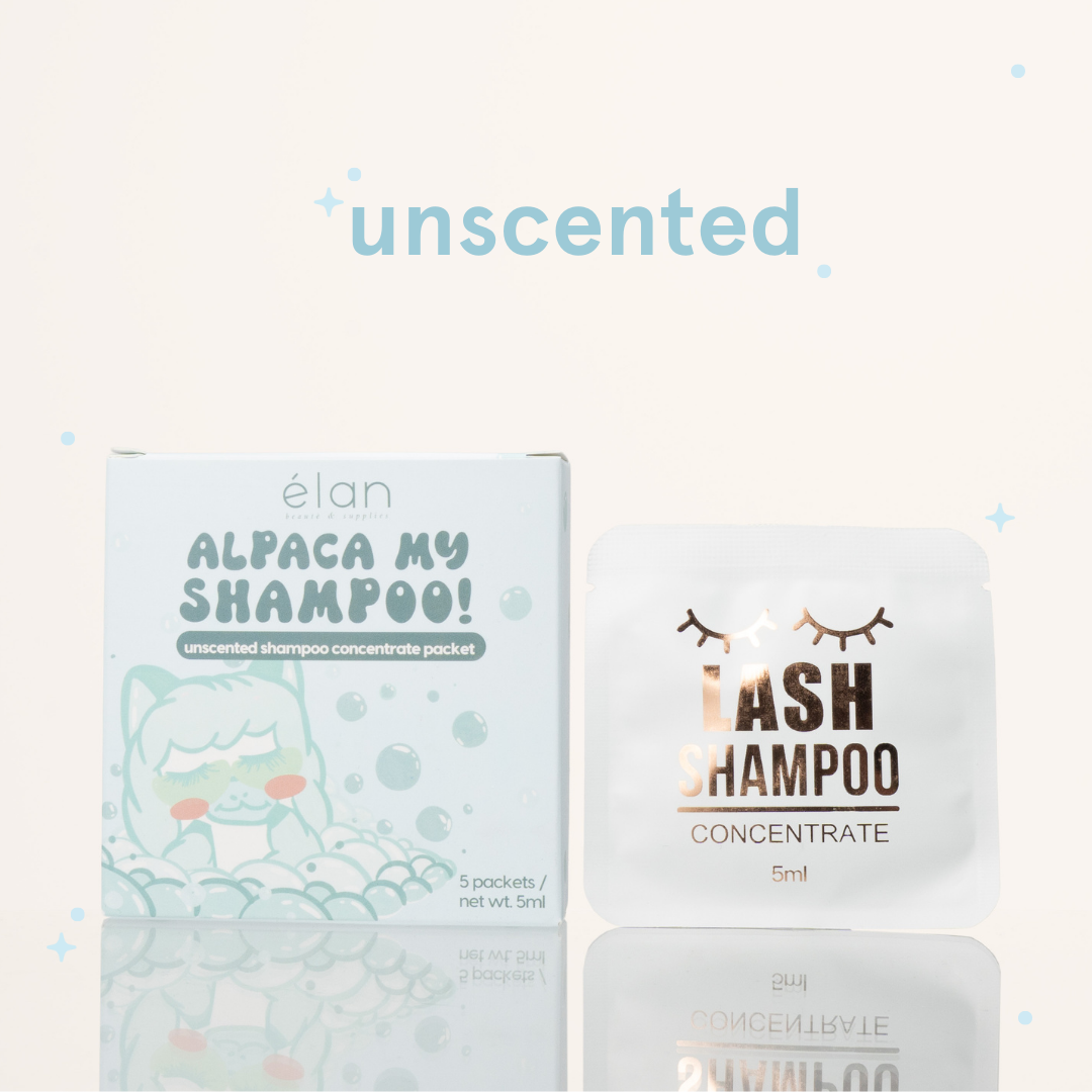 lash shampoo concentrate MINI PACKETS