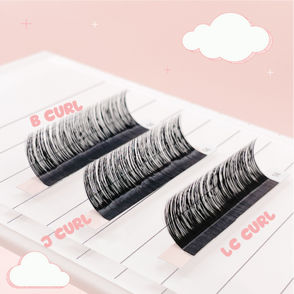 SPECIALTY CURLS B - J - LC velvet mink lashes ☁️