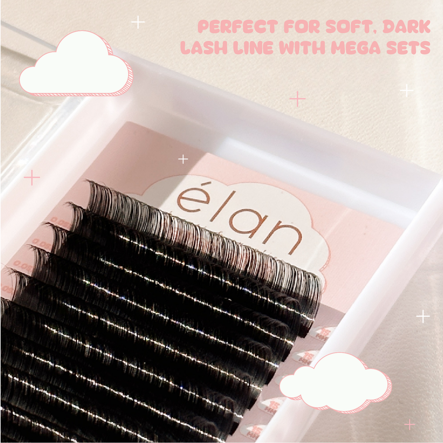 0.07 VELVET MINK lash trays ☁️