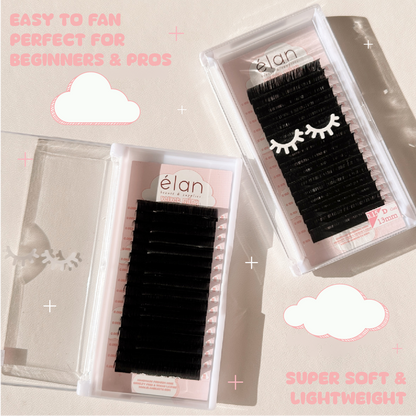 0.15 VELVET MINK lash trays ☁️